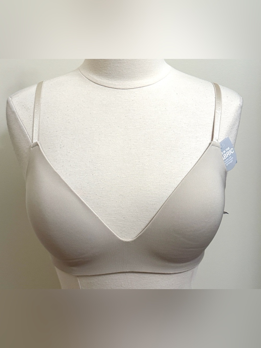 Rene Rofe’ Essentials Light Grey 34C Soft Girl Buttery Soft Comfort Stretch Bra